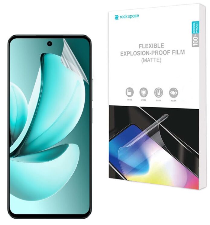 Антиблікова плівка на екран RockSpace Explosion-Proof Matte для Realme C71: фото 1 з 1