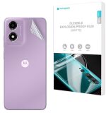Антибликовая пленка на заднюю панель RockSpace Explosion-Proof Matte для Motorola Moto E14 / G04s: фото 1 из 9