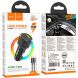 Автомобильное зарядное устройство Hoco NZ17 45W (USB + 2Type-C) + кабель Type-C to Type-C - Black (923403B). Фото 7 из 9