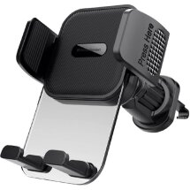 Автомобільний тримач ArmorStandart SteadyGrip Airvent - Black: фото 1 з 2