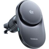 Автомобільний тримач з функцією бездротової зарядки Baseus PrimeTrip VC2 Pro (C0013N00) - Black: фото 1 з 18