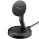 Бездротовий зарядний пристрій Spigen EF151MS Essential Magnetic 15W (ACH10441) - Black (958313B). Фото 1 з 8