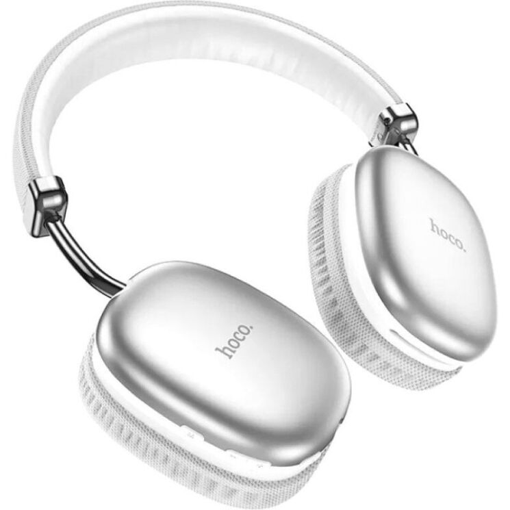 Беспроводные наушники Hoco W35 - Silver: фото 3 из 11