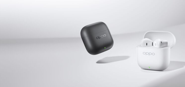 Беспроводные наушники OPPO Enco Buds 3 (ETEG1) - Slate Black: фото 7 из 8