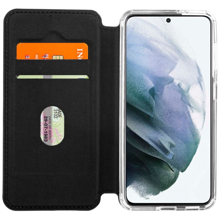Чохол 3SIXT SlimFolio для Samsung Galaxy S21 FE (G990) 3S-2164 - Black: фото 4 з 6