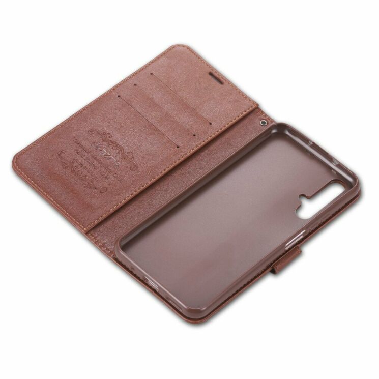 Чехол AZNS Wallet Case для Huawei Honor 20 / Nova 5T - Brown: фото 9 из 9
