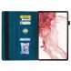 Чехол Deexe Business Style для Samsung Galaxy Tab S10 FE Plus - Blue (378500L). Фото 2 из 9