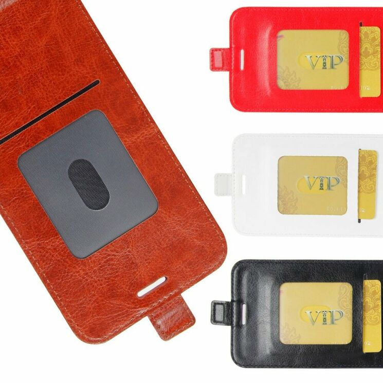 Чехол Deexe Flip Case для OPPO A9 2020 / A5 (2020) - Brown: фото 5 из 10