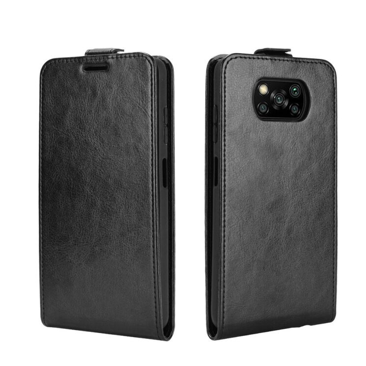 Чохол Deexe Flip Case для Xiaomi Poco X3 / Poco X3 Pro - Black: фото 2 з 12