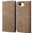 Чехол Deexe Jeans Style для Apple iPhone 16e - Khaki (376456K)