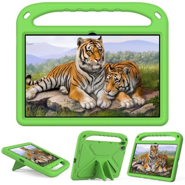 Чохол Deexe KickStand Cover для Lenovo Tab P11 (4G/5G) / P11 Plus - Green: фото 2 з 6