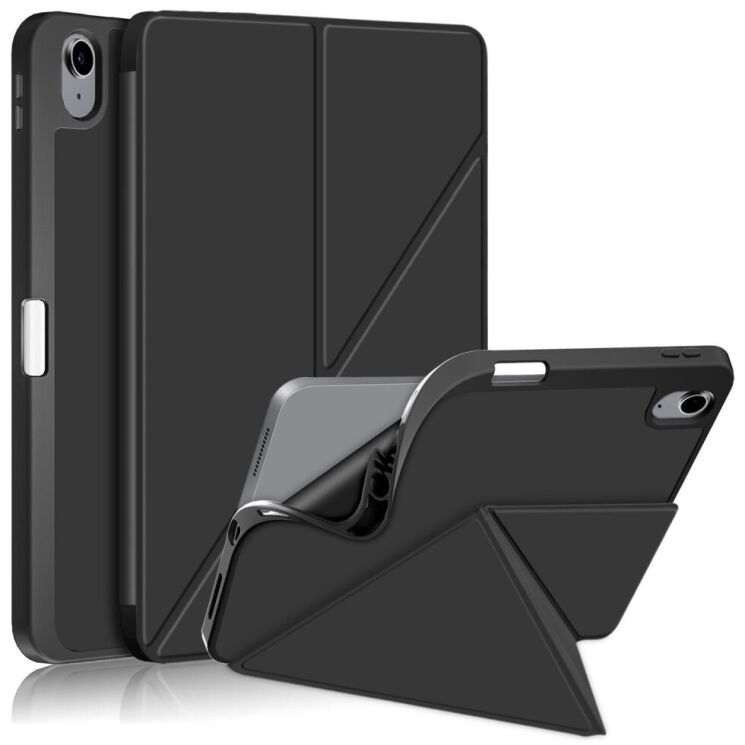 Чохол Deexe Origami Case для iPad 10.9 (2022) / iPad 11 (2025) - Black: фото 1 з 8