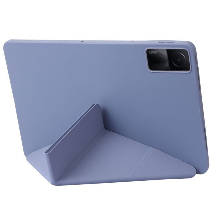 Чехол Deexe Origami Case для Xiaomi Redmi Pad SE - Purple: фото 4 из 6