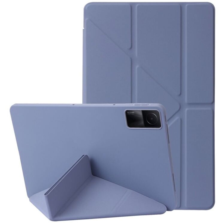 Чехол Deexe Origami Case для Xiaomi Redmi Pad SE - Purple: фото 1 из 6