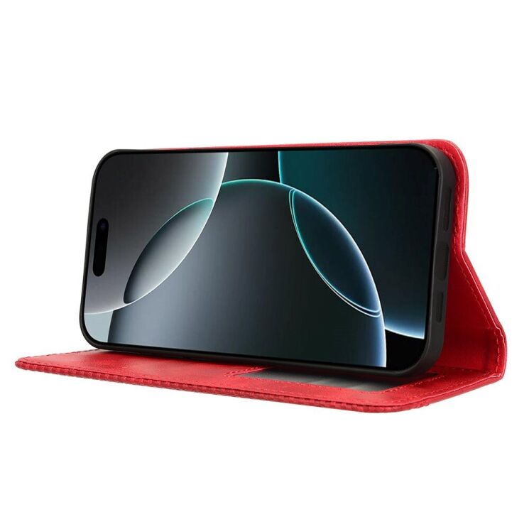Чохол Deexe Retro Style для Apple iPhone 16 Pro Max - Red: фото 3 з 8