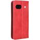 Чехол Deexe Retro Style для Google Pixel 8A - Red (341020R). Фото 5 из 6