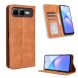 Чохол Deexe Retro Style для Infinix Smart 10 Plus - Brown (386600Z). Фото 7 з 20