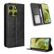 Чехол Deexe Retro Style для Motorola Moto G86 Power - Black (385105B). Фото 1 из 15