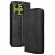 Чехол Deexe Retro Style для Motorola Moto G86 Power - Black (385105B). Фото 9 из 15