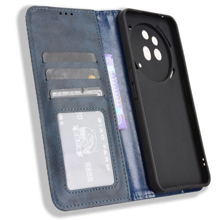Чехол Deexe Retro Style для Nothing Phone (3a) Pro - Blue: фото 4 из 18