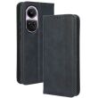 Чехол Deexe Retro Style для OPPO Reno 10 / 10 Pro - Blue (333305L)