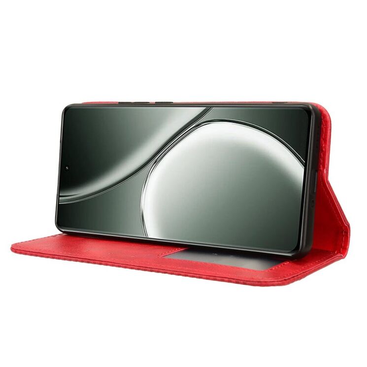 Чехол Deexe Retro Style для Realme GT Neo 6 SE / GT 6T - Red: фото 3 из 7
