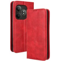 Чехол Deexe Retro Style для Realme GT Neo 6 SE / GT 6T - Red: фото 1 из 7