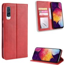 Чехол Deexe Retro Style для Samsung Galaxy A50 (A505) / A30s (A307) / A50s - Red: фото 1 из 12
