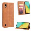 Чехол Deexe Retro Style для ZTE Blade A7 (2019) - Brown (257401Z)