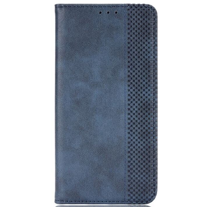 Чехол Deexe Retro Style для ZTE Nubia V70 - Blue: фото 5 из 7