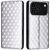 Чохол Deexe Rhombus Book для iPhone 18 Pro Max / 17 Pro Max - Silver: фото 1 з 10