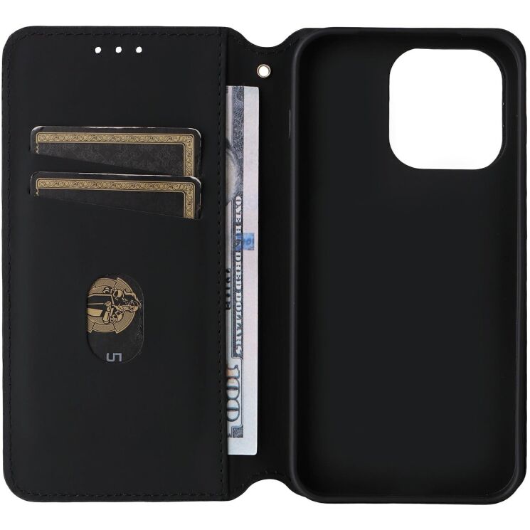 Чохол Deexe Rhombus Book для OnePlus 15T - Brown: фото 3 з 7