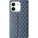Чехол Deexe Rhombus Book для Xiaomi Redmi Note 17 Pro Max - Blue (430504L). Фото 7 из 7