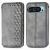 Чохол Deexe Rhombus Wallet для Google Pixel 11 / 11 Pro - Grey: фото 1 з 10