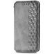 Чохол Deexe Rhombus Wallet для Google Pixel 11 / 11 Pro - Grey (425517H). Фото 5 з 10
