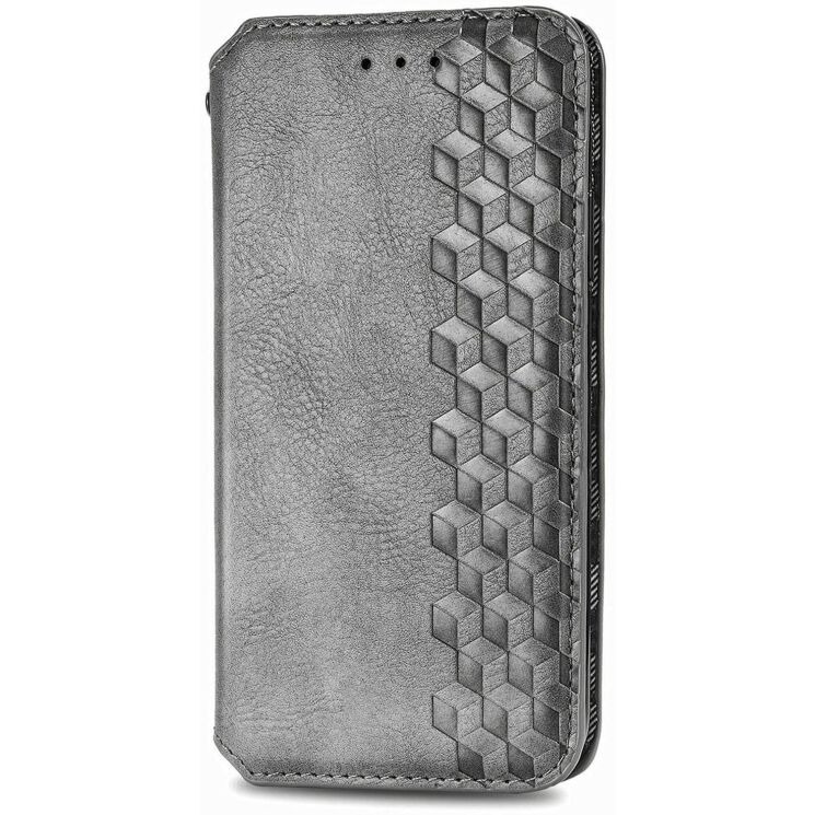 Чохол Deexe Rhombus Wallet для Google Pixel 11 / 11 Pro - Grey: фото 5 з 10