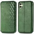 Чехол Deexe Rhombus Wallet для Samsung Galaxy A05 (A055) - Green (340479G)