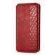 Чохол Deexe Rhombus Wallet для Samsung Galaxy S26 Ultra (S948) - Red (408514R). Фото 4 з 6