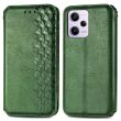 Чехол Deexe Rhombus Wallet для Xiaomi Poco X5 Pro / Redmi Note 12 Pro 5G - Green (318752G)