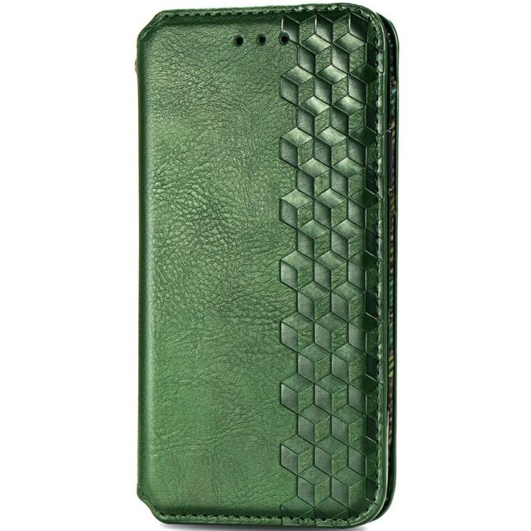 Чехол Deexe Rhombus Wallet для Xiaomi Poco X5 Pro / Redmi Note 12 Pro 5G - Green: фото 4 из 6