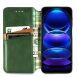 Чехол Deexe Rhombus Wallet для Xiaomi Poco X5 Pro / Redmi Note 12 Pro 5G - Green (318752G). Фото 2 из 6