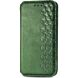 Чехол Deexe Rhombus Wallet для Xiaomi Poco X8 Pro Max - Green (408934G). Фото 5 из 10
