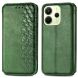Чехол Deexe Rhombus Wallet для Xiaomi Redmi Note 14 4G - Green (373456G). Фото 2 из 10