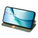 Чехол Deexe Rhombus Wallet для Xiaomi Redmi Note 14 4G - Green (373456G). Фото 4 из 10