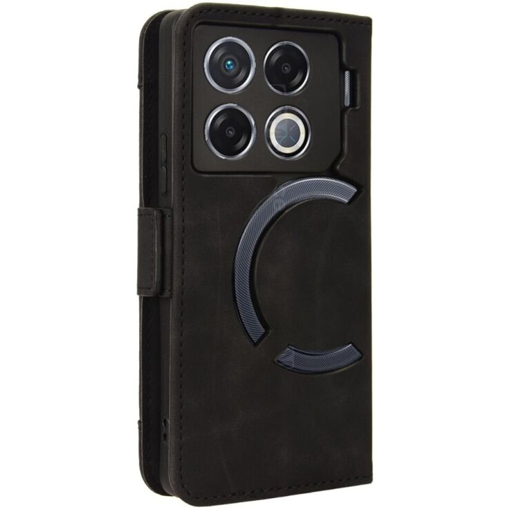 Чехол Deexe Wallet Stand для Infinix GT 20 Pro - Black: фото 6 из 8
