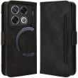 Чехол Deexe Wallet Stand для Infinix GT 20 Pro - Black (356000B)