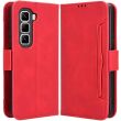 Чехол Deexe Wallet Stand для Infinix Hot 50 Pro - Red (368904R)