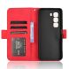 Чехол Deexe Wallet Stand для Infinix Hot 50 Pro - Red (368904R). Фото 5 из 7