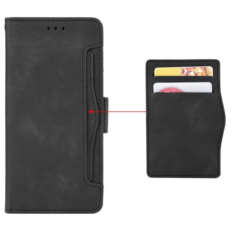 Чехол Deexe Wallet Stand для Infinix Note 50 / Note 50 Pro - Black: фото 5 из 7