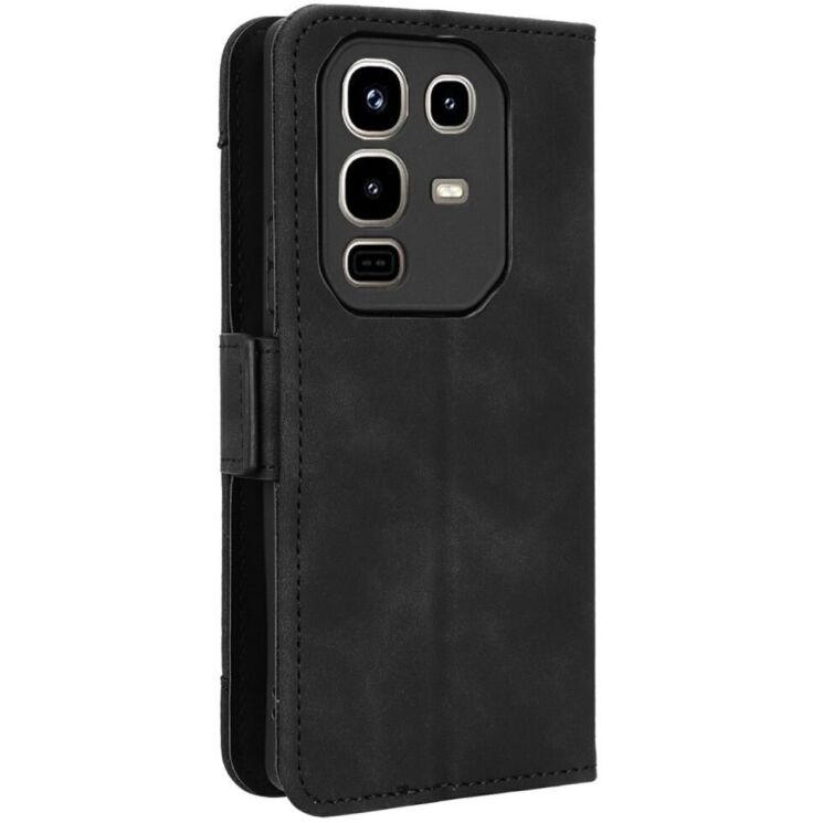 Чехол Deexe Wallet Stand для Infinix Note 50 / Note 50 Pro - Black: фото 7 из 7
